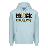 Blue Mist black excellence Premium Hoodie - MaliasSmallBusiness