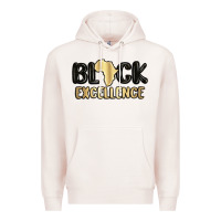 Pale Pink black excellence Premium Hoodie - MaliasSmallBusiness