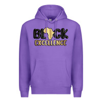 Purple black excellence Premium Hoodie - MaliasSmallBusiness