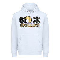 White black excellence Premium Hoodie - MaliasSmallBusiness