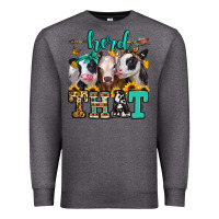 Charcoal Heather herd that heifers Premium Sweatshirt - Jasminsmagicworld