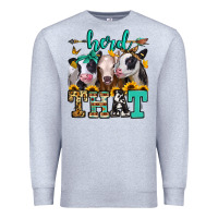 Heather Grey herd that heifers Premium Sweatshirt - Jasminsmagicworld