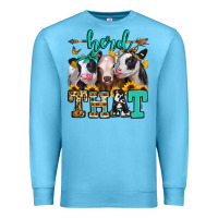 Ocean Blue herd that heifers Premium Sweatshirt - Jasminsmagicworld