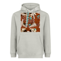 Moon Dust football leopard gemstone seamless pattern Heavyweight Hoodie - JahusDesignShop