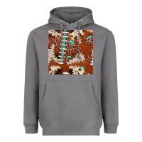 Storm football leopard gemstone seamless pattern Heavyweight Hoodie - JahusDesignShop