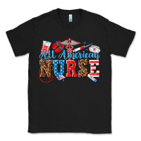 Black all american nurse Classic Tee - texasbilliewilder
