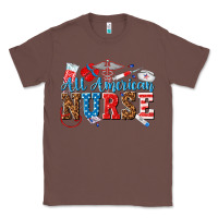 Chestnut all american nurse Classic Tee - texasbilliewilder