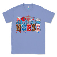 Colony Blue all american nurse Classic Tee - texasbilliewilder