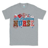 Heather Grey all american nurse Classic Tee - texasbilliewilder