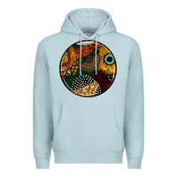 Blue Mist juneteenth  coasters Premium Hoodie - AdoDesignShop