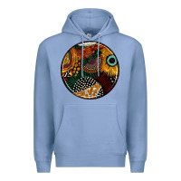 Colony Blue juneteenth  coasters Premium Hoodie - AdoDesignShop