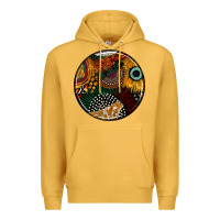 Mustard juneteenth  coasters Premium Hoodie - AdoDesignShop