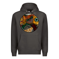 Smoke juneteenth  coasters Premium Hoodie - AdoDesignShop