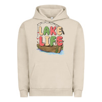 Pigment French Oak lake life Urban Hoodie - MaliasSmallBusiness