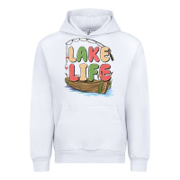 White lake life Urban Hoodie - MaliasSmallBusiness