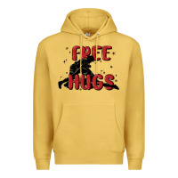 Antique Gold free hugs Premium Hoodie - MaliasSmallBusiness
