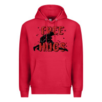 Cardinal free hugs Premium Hoodie - MaliasSmallBusiness