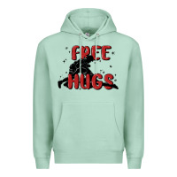 Seafoam free hugs Premium Hoodie - MaliasSmallBusiness