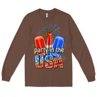 Chestnut party in the usa popsicles billie wilder Long Sleeve Tee - texasbilliewilder