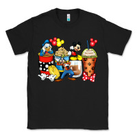 Black cartoon characters coffee cups Classic Tee - Zillion Design Studio
