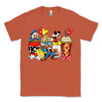 Copper cartoon characters coffee cups Classic Tee - Zillion Design Studio