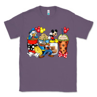 Lavender cartoon characters coffee cups Classic Tee - Zillion Design Studio