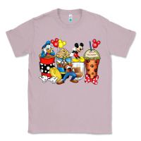 Lilac cartoon characters coffee cups Classic Tee - Zillion Design Studio