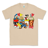 Mushroom cartoon characters coffee cups Classic Tee - Zillion Design Studio