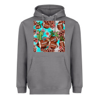 Storm football leopard cactus seamless pattern Heavyweight Hoodie - JahusDesignShop