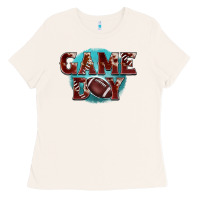 Bone game day football Ladies Tee - BarkalooDesign
