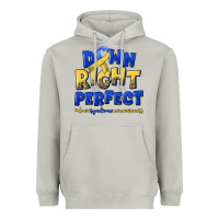 Moon Dust down right perfect down syndrome Heavyweight Hoodie - Artiststas