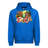 Cobalt i just smile and say god bless Urban Hoodie - NancyCooperArtShop