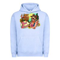 Pigment Grape Ice i just smile and say god bless Urban Hoodie - NancyCooperArtShop
