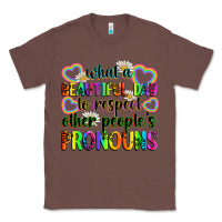 Chestnut what a beautiful day to respect other people's pro Classic Tee - Zillion Design Studio