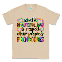 Mushroom what a beautiful day to respect other people's pro Classic Tee - Zillion Design Studio