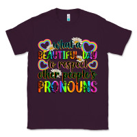 Plum what a beautiful day to respect other people's pro Classic Tee - Zillion Design Studio