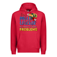 Cardinal im a math teacher of course i have problems Premium Hoodie - MaliasSmallBusiness