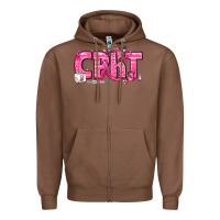 Chestnut Breast Cancer CPHT Pharmacy Technician Zipper Hoodie - texasbilliewilder