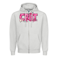 Dove Grey Breast Cancer CPHT Pharmacy Technician Zipper Hoodie - texasbilliewilder