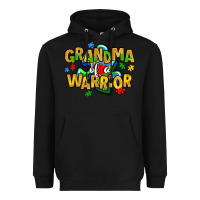 Black grandma of a warrior Heavyweight Hoodie - Artiststas