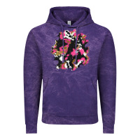 Cloud Purple valentine's day cow patches Vintage Hoodie - AdoDesignShop