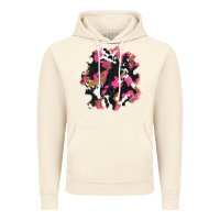 Vintage Artic valentine's day cow patches Vintage Hoodie - AdoDesignShop