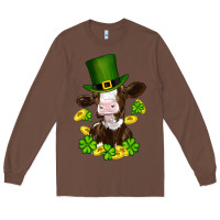 Chestnut st patricks day cow Long Sleeve Tee - RanaPortraitStore