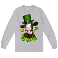 Moon Dust st patricks day cow Long Sleeve Tee - RanaPortraitStore