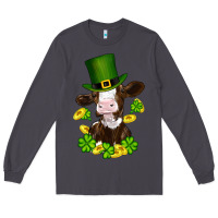 Smoke st patricks day cow Long Sleeve Tee - RanaPortraitStore