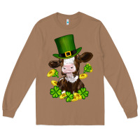 Toasted Coconut st patricks day cow Long Sleeve Tee - RanaPortraitStore