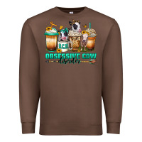 Chestnut ocd obsessive cow disorder coffee cups Premium Sweatshirt - Jasminsmagicworld