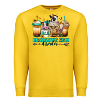 Lemon ocd obsessive cow disorder coffee cups Premium Sweatshirt - Jasminsmagicworld