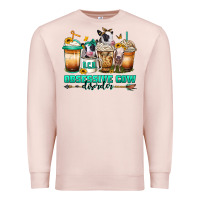 Ocd Obsessive Cow Disorder Coffee Cups Premium Sweatshirt | Teevron