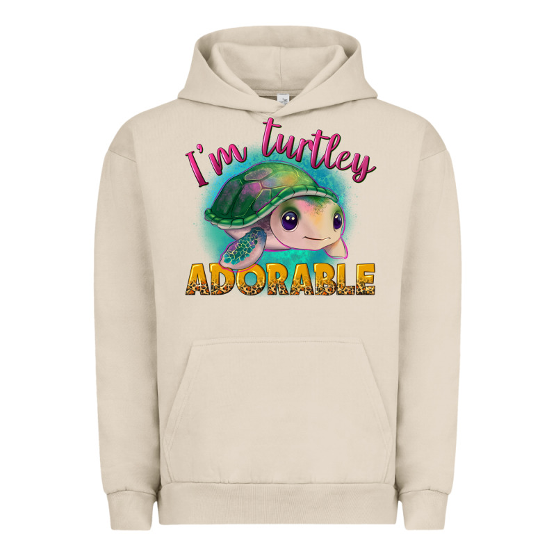 Im Turtley Adorable Urban Hoodie by NancyCooperArtShop | Teevron